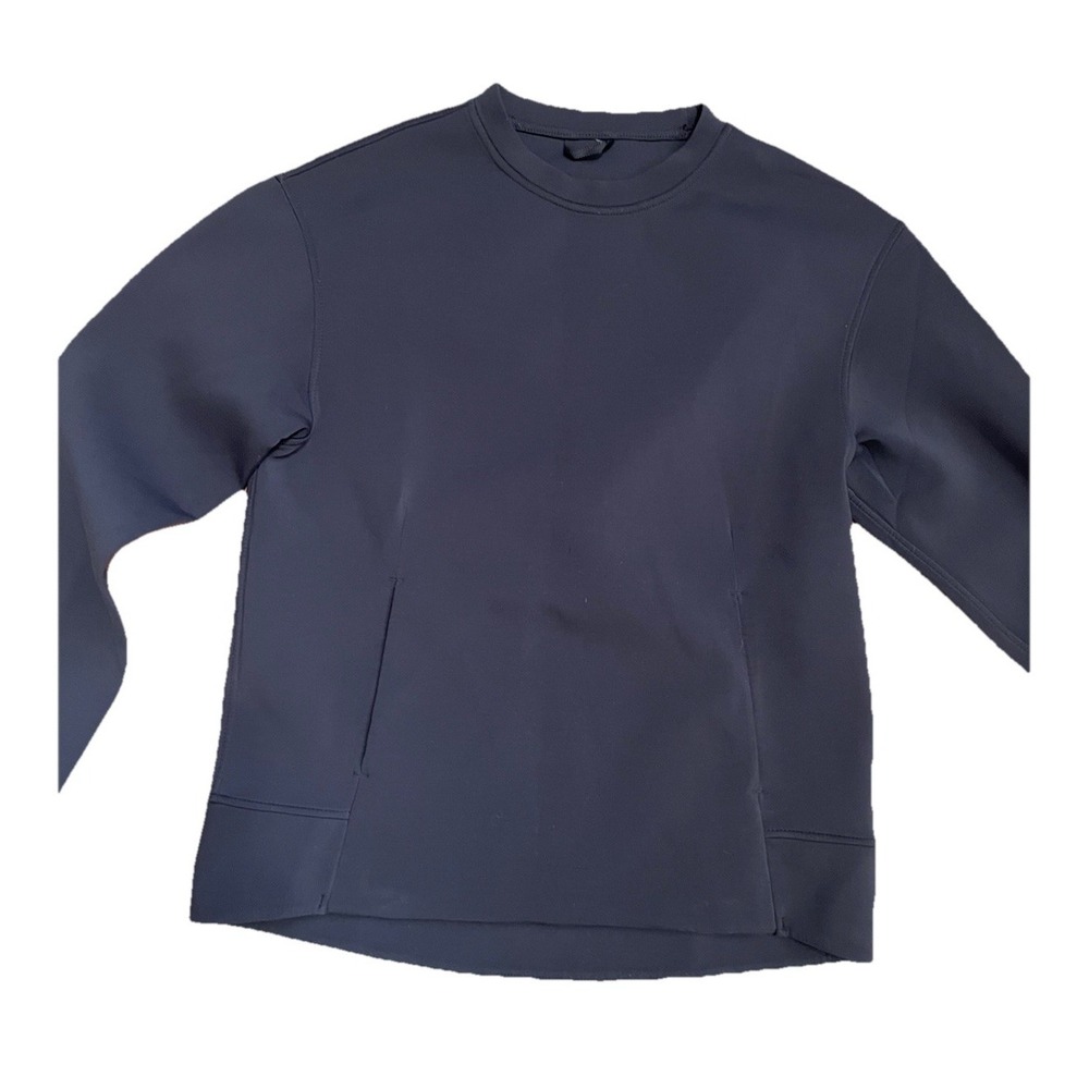Lululemon Embrace The Space‎ Crew Hero Black Sweater Size 4